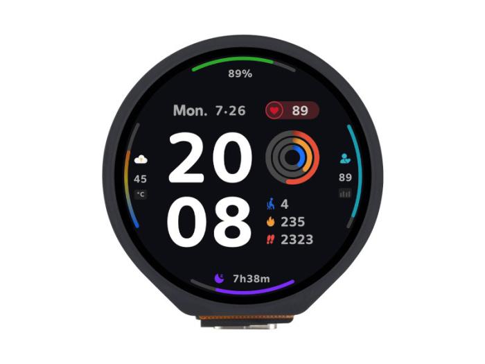 ESP32-S3 utcecklingskort med 1.28