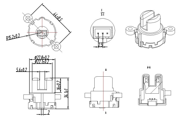 Grumlighetssensor TSS analog @ electrokit (6 av 7)