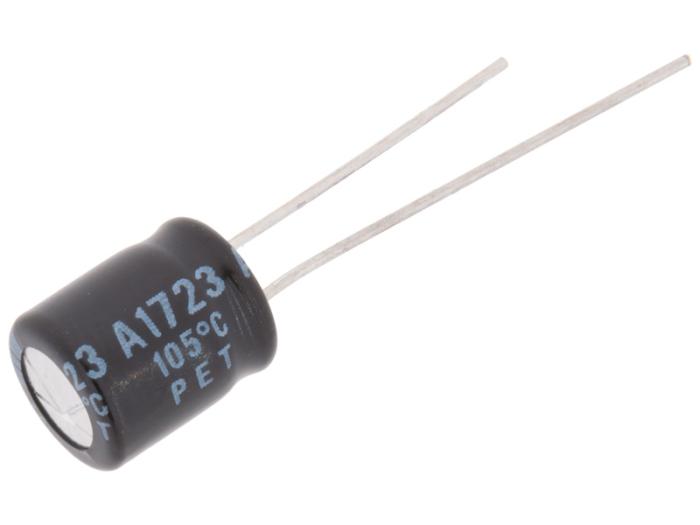 El.lyt 330uF 25V 105C ø8x9mm @ electrokit (1 av 1)