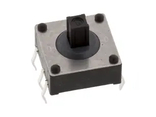 Joystick navigationsknapp 5-v&auml;gs 12.4x12.4mm @ electrokit