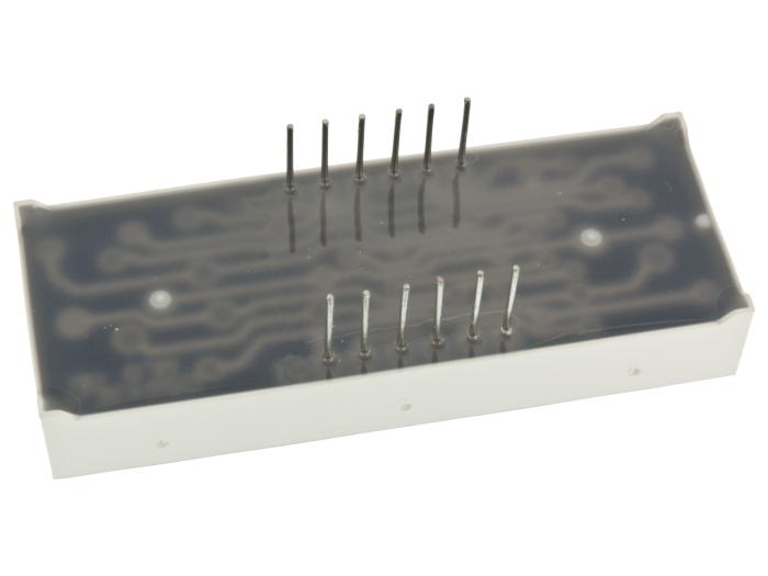 LED display 7-segment 14mm 4 siffror CC röd @ electrokit (2 av 3)