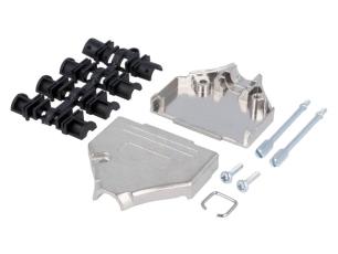 Kåpa D-SUB 25p metall @ electrokit