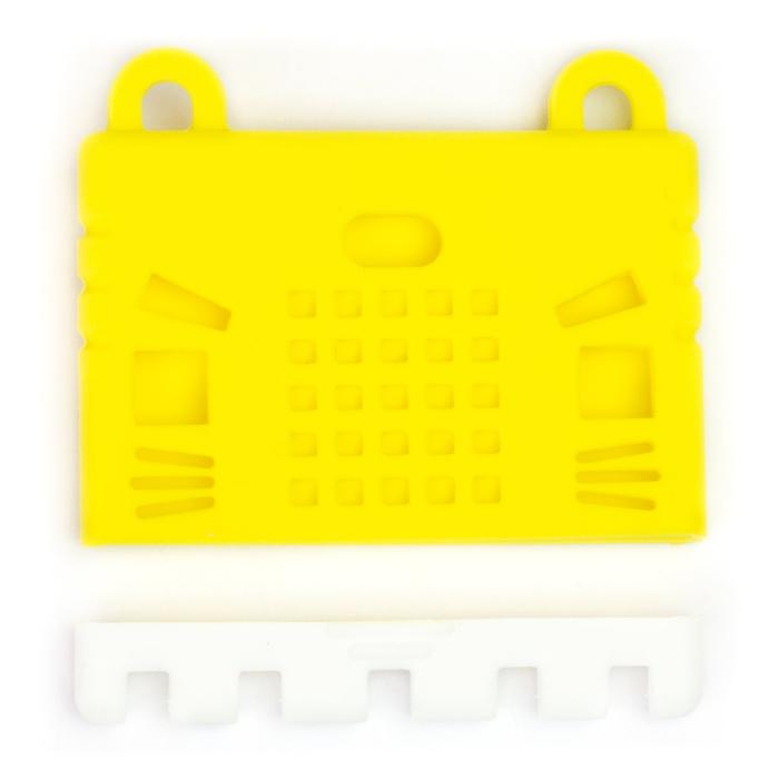 Kitty Case för BBC micro:bit - gul @ electrokit (1 av 4)