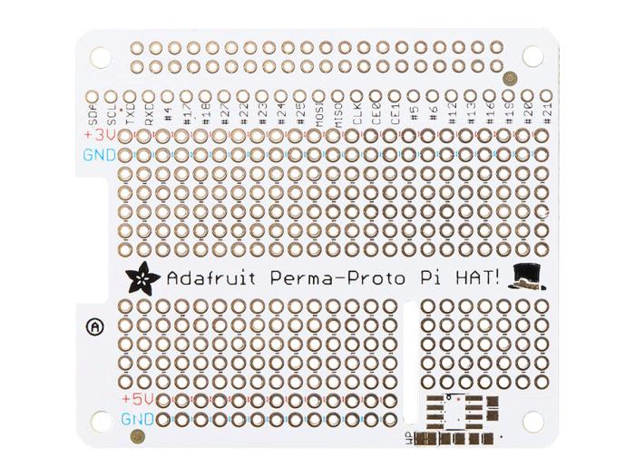 PiHat Prototypkort för Raspberry Pi A+/B+ - Utan EEPROM @ electrokit (1 av 6)