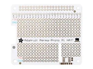 PiHat Prototypkort för Raspberry Pi A+/B+ - Utan EEPROM @ electrokit