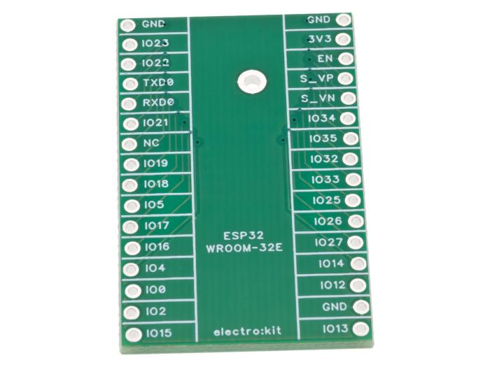 Breakout Board for ESP32-WROOM-32E @ electrokit (2 of 3)