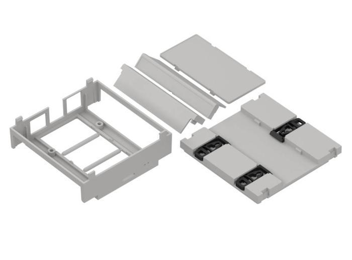 Inbyggnadslåda för Raspberry Pi 4 DIN-skena @ electrokit (3 av 4)