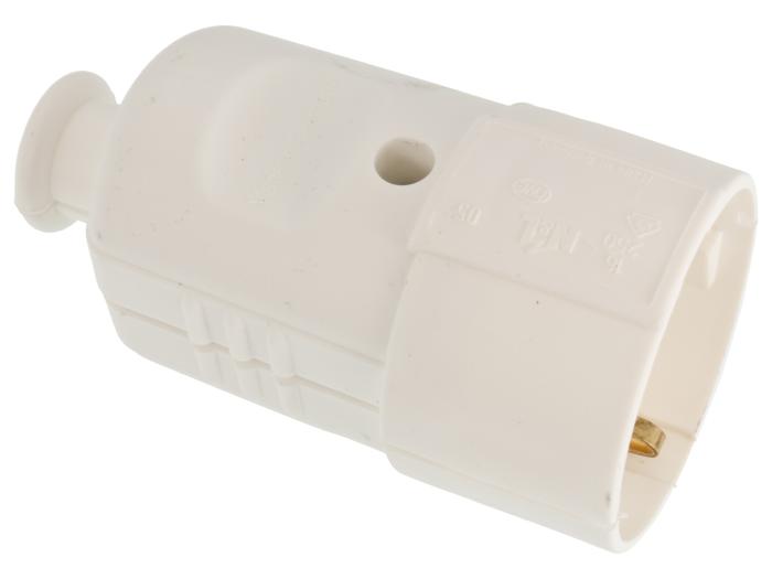 Stickpropp hona jordad - vit @ electrokit (1 av 1)