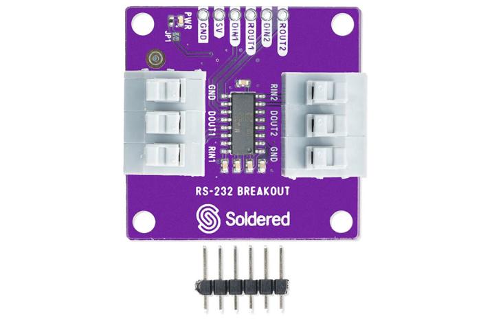 RS-232 till TTL transceiver MAX232E @ electrokit (4 av 4)