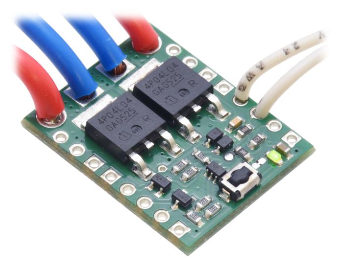 Elektronisk strömbrytare 4.5V - 40V 16A @ electrokit (5 av 6)