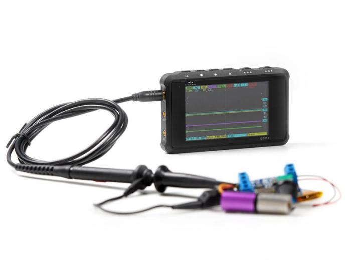 Oscilloscope 15MHz 4-ch handheld DS213 @ electrokit (2 of 3)