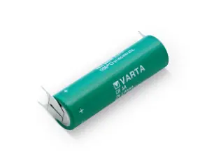 CRAA batteri litium 3V PCB 3-pin @ electrokit