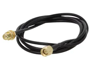 Kabel SMA-hane till SMA-hona RG-174 1m @ electrokit
