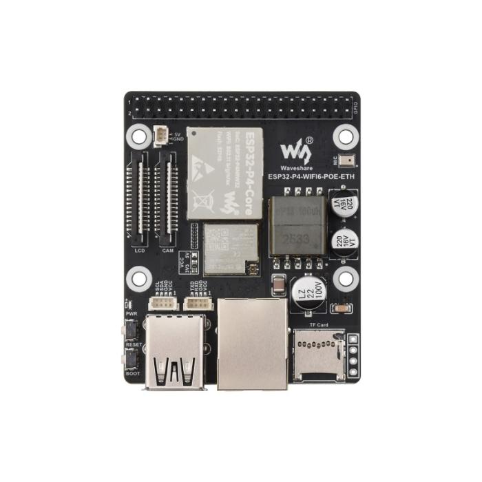 ESP32-P4 utvecklingskort 32MB PoE WiFi6 @ electrokit (2 av 9)