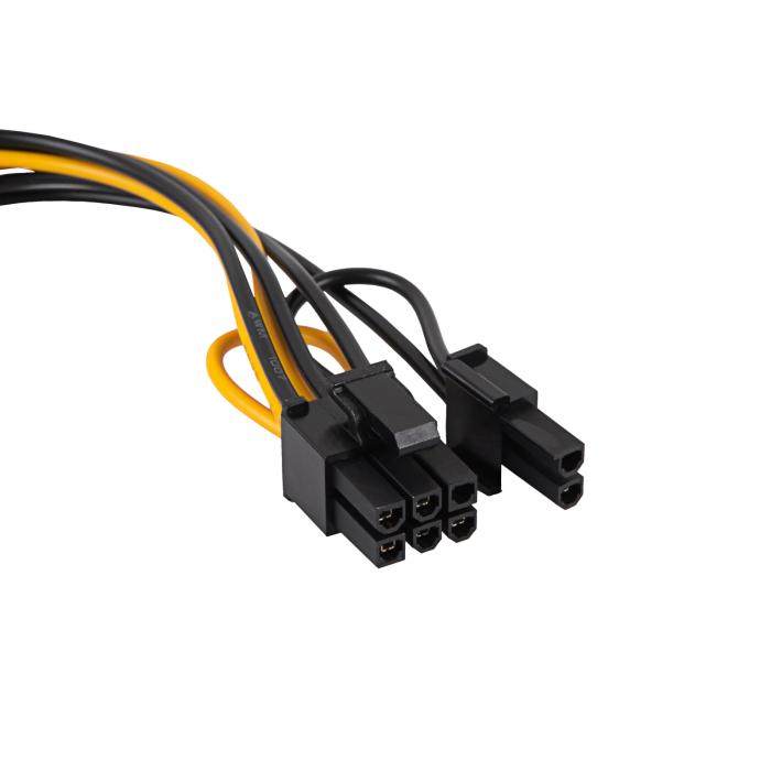 Adapterkabel SATA power 15-pin till PCIe 6+2-pin @ electrokit (3 of 3)