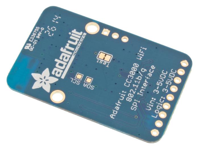 Adafruit CC3000 WiFi-modul - u.fl @ electrokit (2 av 2)
