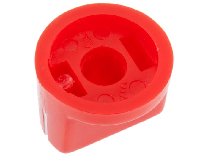 Knob red ø19x15mm @ electrokit (2 of 2)