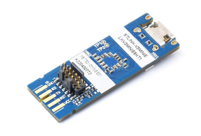 STLINK-V3MINIE STM32 programmerare och debugger @ electrokit (2 av 3)