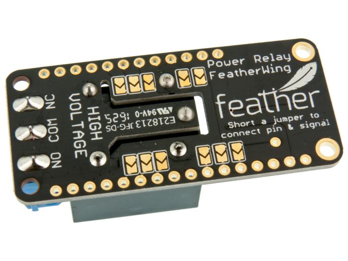 Power Relay FeatherWing @ electrokit (2 av 3)
