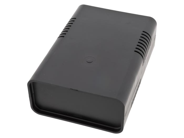 Instrument enclosure 95x135x45mm black @ electrokit (2 of 3)