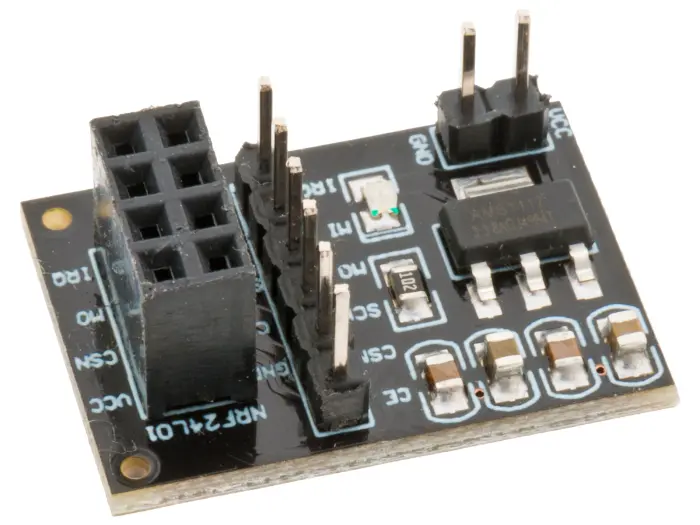 Adapterkort för NRF24L01 med spänningsregulator @ electrokit (3 av 3)