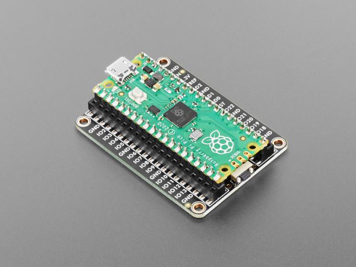 Prototypkort för Raspberry Pi Pico med header och Qwiic @ electrokit (2 av 6)