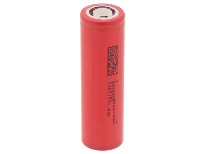 Battery Li-Ion 21700 cell 3.7V 4500mAh @ electrokit (2 of 2)