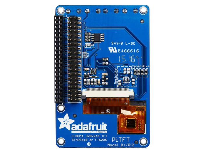 PiTFT Plus 320x240px 2.8