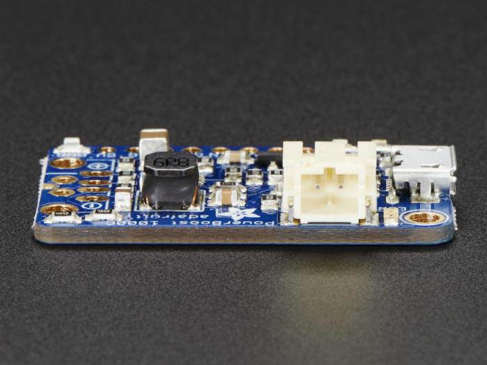 PowerBoost Li-Po-laddare 3.7V / 5V USB @ 1A @ electrokit (4 av 8)