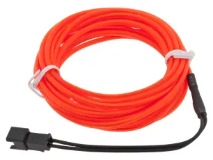 Lys-tråd 2.5m - röd @ electrokit