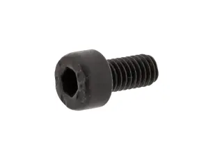 Screw Hex socket head cap M4x8 black @ electrokit
