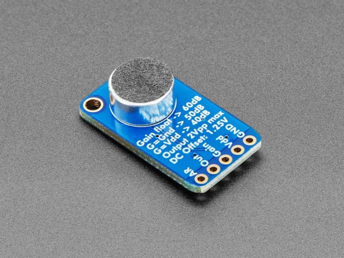 Electret microphone with amplifier and AGC @ electrokit (4 of 5)