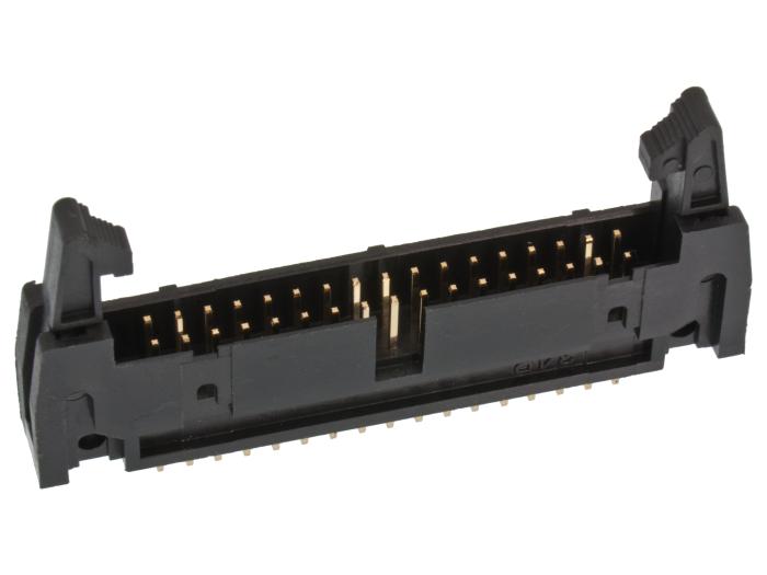 IDC hane PCB 34-pol med lång utkastare 2.54mm @ electrokit (1 av 2)