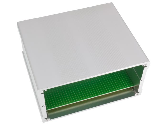 Aluminium enclosure extruded 105x55x90mm @ electrokit (2 of 3)