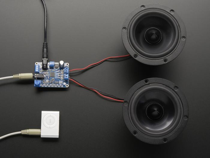 MAX9744 Förstärkarmodul stereo Klass-D 20W @ electrokit (8 av 8)