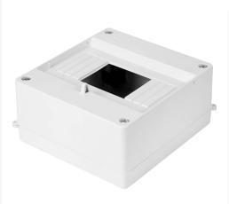DIN rail enclosure 3-6 Way DIN IP30 @ electrokit