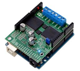 Dubbel motordrivare 5.5-24V 2x12A VNH5019 @ electrokit