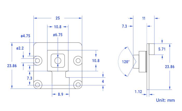 12MP kameramodul för Raspberry Pi med vidvinkel och autofokus @ electrokit (8 av 9)