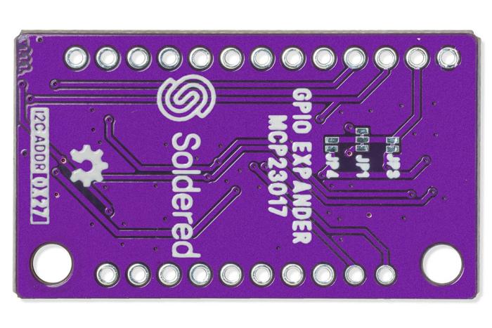 I/O Expander 8 channel IO Expander MCP23017 Breakout - Qwiic @ electrokit (3 of 4)