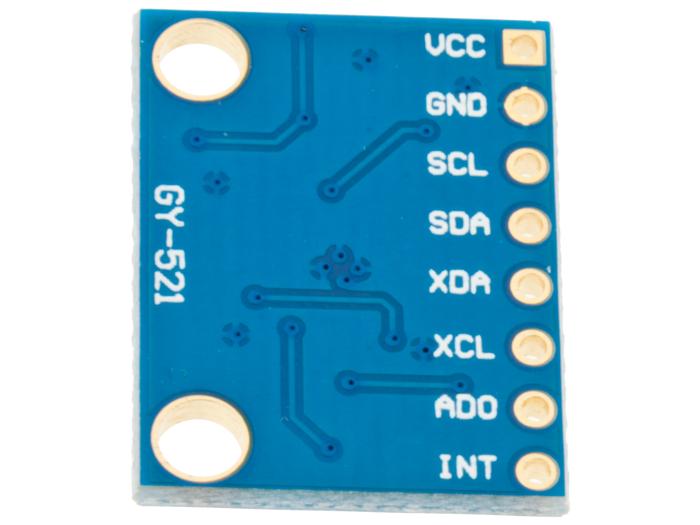 MPU-6050 accelerometer 3-axel & gyro monterad på kort @ electrokit (2 av 3)