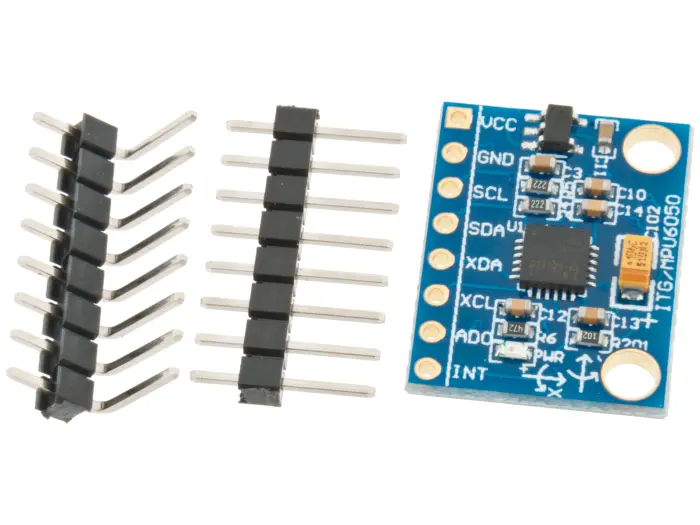 MPU-6050 accelerometer 3-axel & gyro monterad på kort @ electrokit (3 av 3)