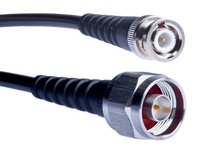 Cable N male to BNC male RG-58 0.75m 4GHz Tekbox @ electrokit (1 of 1)
