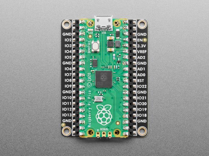 Prototypkort för Raspberry Pi Pico med header och Qwiic @ electrokit (3 av 6)