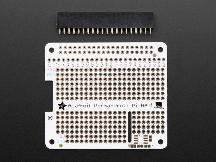 PiHat Prototypkort för Raspberry Pi A+/B+ - Utan EEPROM @ electrokit (3 av 6)