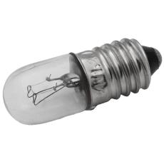 Gl&ouml;dlampa E10 6V 300mA 1.8W tubformad @ electrokit
