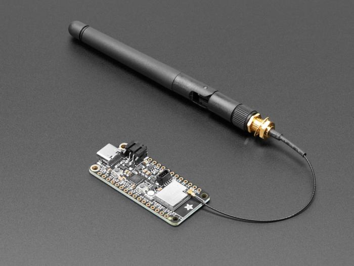 ESP32-PICO-MINI-02U Adafruit Feather V2 with w.FL @ electrokit (8 of 9)