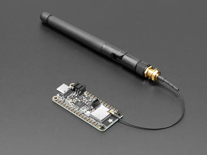 ESP32-PICO-MINI-02U Adafruit Feather V2 with w.FL @ electrokit (8 of 9)