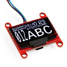 LCD OLED 1.3" 128x64px QWIIC @ electrokit