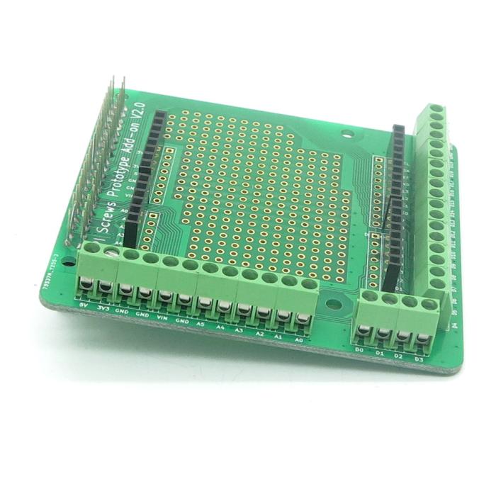 Experimentkort för Raspberry Pi med skruvterminaler @ electrokit (2 av 4)