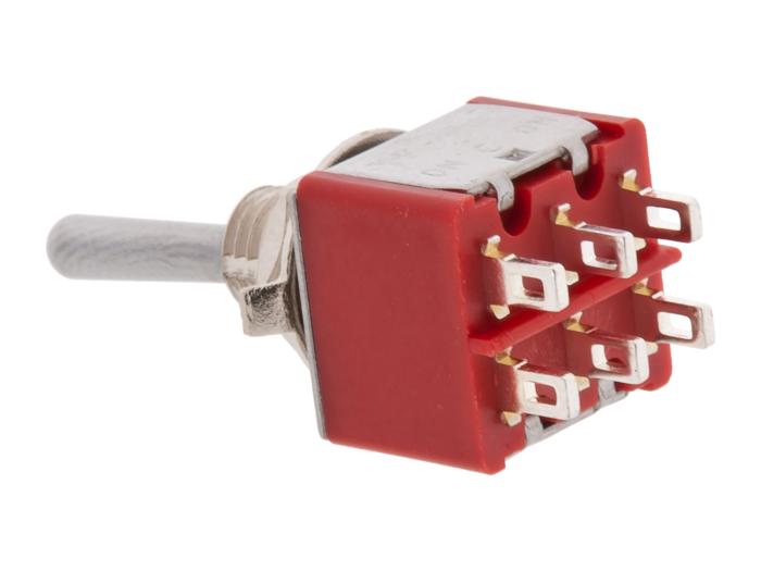 Vippomkopplare 2-pol on-on lödöron MTS-202 @ electrokit (2 av 2)